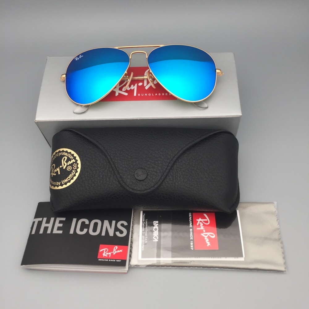 RB3025 112/17 Aviator Sunglasses Ray-Ban Blue